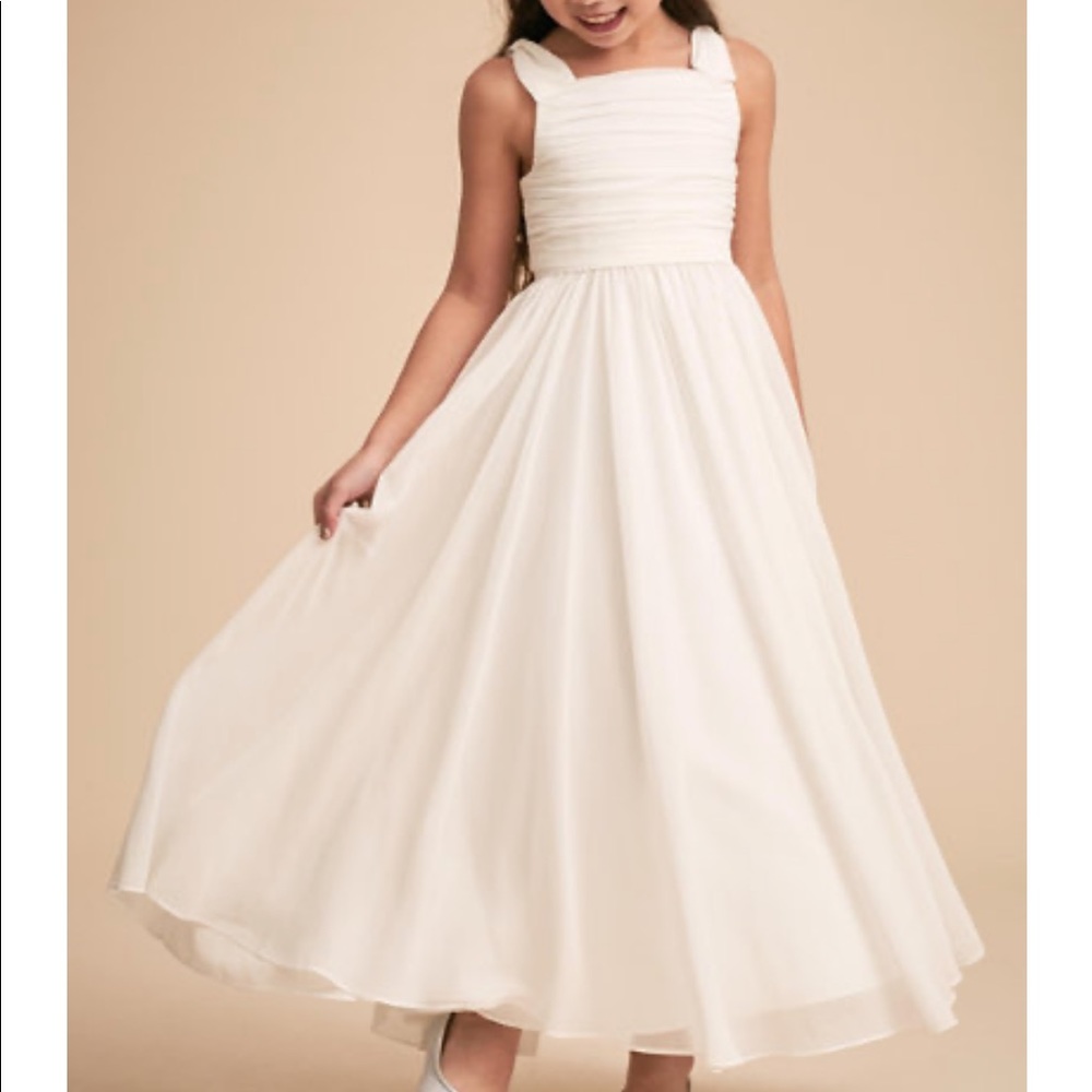 BHLDN Miriam Dress in Ivory Size 10